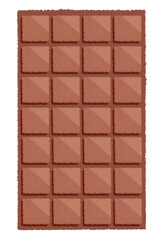 Lovely Chocolate bar Hand drawn Crayon painting
isolated illustration for Days of love
Valentine's day Romantic decorated