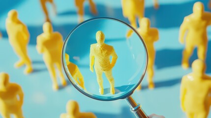 The Focused Yellow Figures