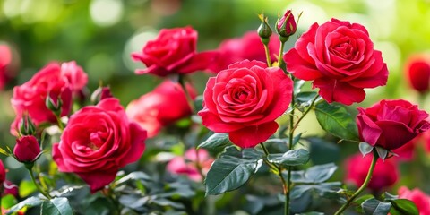 Vibrant rose flowers cultivated in a home garden, showcasing the beauty and elegance of rose flowers in a serene outdoor setting, perfect for garden lovers and floral enthusiasts.
