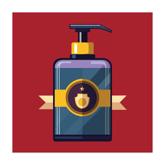 Packaging mockup vector illustration on white background