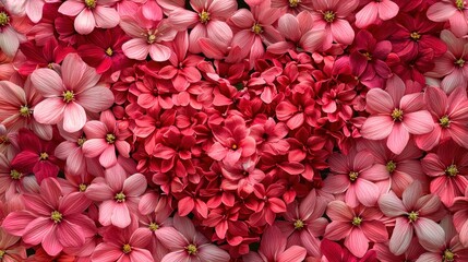 Obraz premium Flower Mandala for Valentine