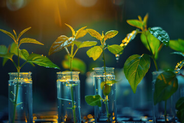 Laboratory Plants Under Controlled Growth Conditions