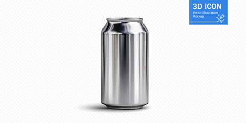 stainless steel can