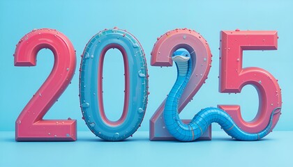 2025, snakes, animals, new year, background image