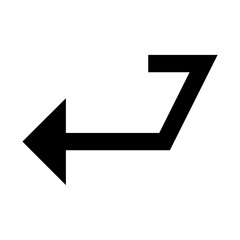 arrow sign icon