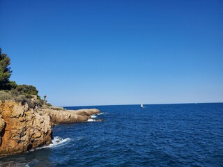 Naklejka premium La mer bleue