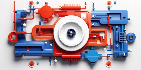 Fototapeta premium engine of the engine