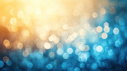 Obraz premium A vibrant bokeh background featuring warm and cool tones, ideal for creative projects.