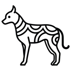 Mandala Patterns with Animal Motifs Silhouette Vector Art, Intricate Illustration Designs.