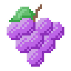 Pixel Grapes 