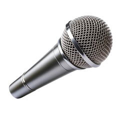 Microphone isolated on transparent background