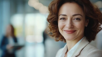 The Confident Business Woman