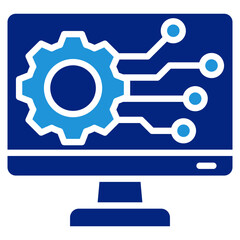 Technology Icon Element For Design