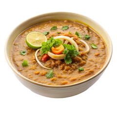 haleem on white background
