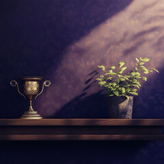 still life with a bouquet of flowers