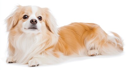 Playful dog relaxing at home pet photography indoor setting cozy environment close-up view pet companionship