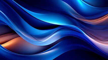 Blue abstract background 