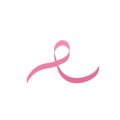 Cancer Awareness Pink RIbbon Illustration