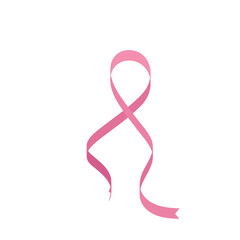 Cancer Awareness Pink RIbbon Illustration