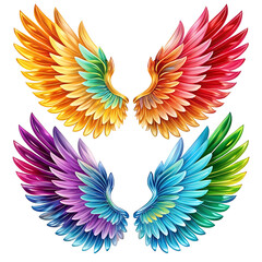 Obraz premium angel wings