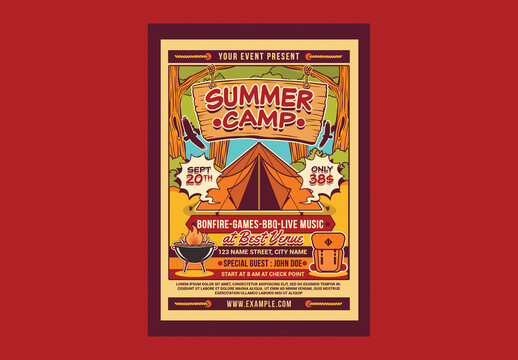 Summer Camp Flyer