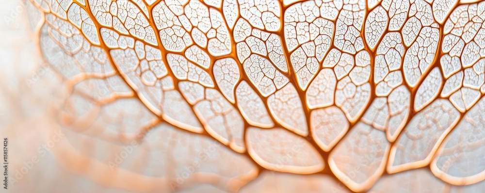 Poster Plane tree abstract background idea. Close-up of delicate leaf veins showcasing intricate natural patterns and textures.