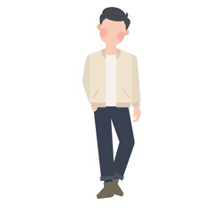 Young People Character Illustration