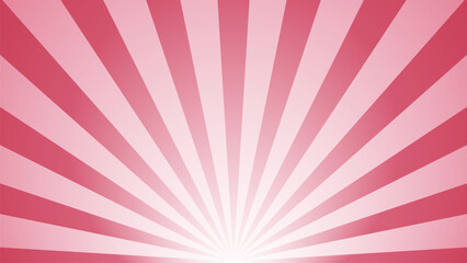 Pink gradient radiation Background illustration.