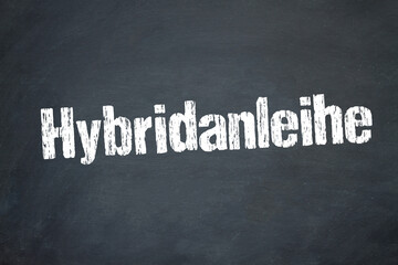 Obraz premium Hybridanleihe 