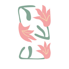 Tileable Flowers Illustration