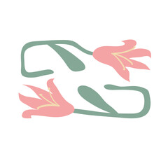 Tileable Flowers Illustration