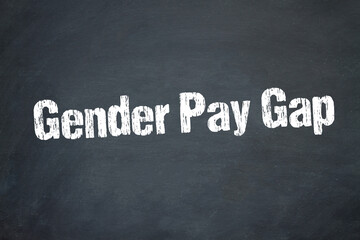 Obraz premium Gender Pay Gap 