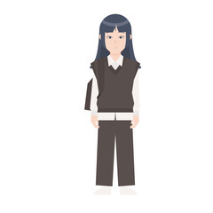 Young People Character Illustration