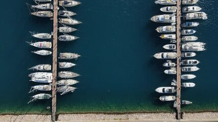 Marina Moored Yachts