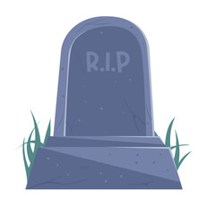 Halloween Gravestone Illustration