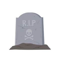 Halloween Gravestone Illustration