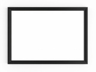 A wall art mockup with a sleek black frame giving a modern and stylish preview, template, art gallery, art display