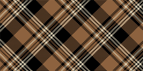 Plaid Gingham, Plaid pattern, seamless Gingham pattern, check textile. Seamless fabric. Seamless gingham, in peach fuzz shades, texture effect. Hand drawn designs for projects, fabrics, decorations or