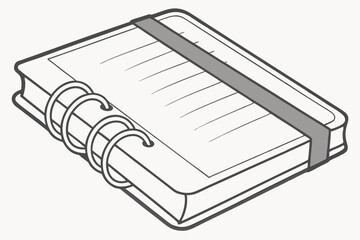 notebook illustration design 