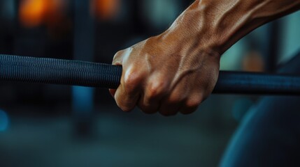 Strength Training with Resistance Tube in Hand
