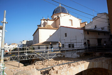 Houses destroyed after the passage of the Valencia DANA in 2024 in Chiva, Poyo ravine
