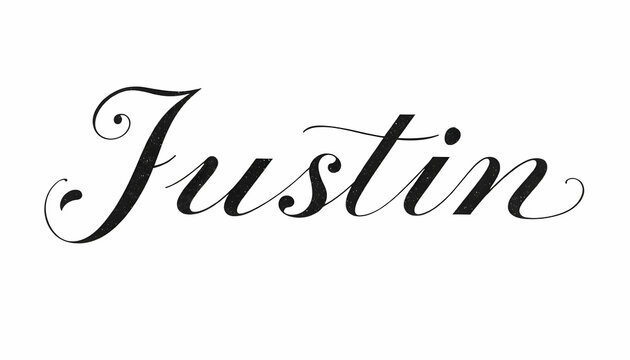 Justin Cursive รูปภาพJustin – เลือกดูภาพถ่ายสต็อก เวกเตอร์ และวิดีโอ726 | Adobe Stock