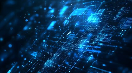 Abstract Digital Technology Background