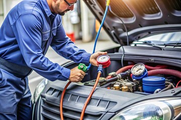 Automotive Heating and Air Conditioning Repair - Visuals for Climate Control Maintenance