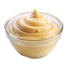 Mayonnaise isolated on transparent background