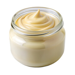 Mayonnaise isolated on transparent background
