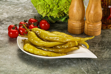 Canned marinated jalapeno pepper