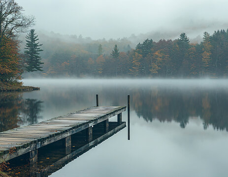 Misty Lake Dock