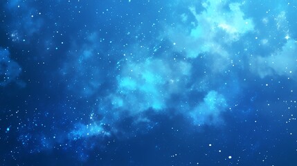 Fototapeta premium アニメ風の夜空 