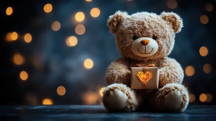 Surprise your loved one with a realistic valentine teddy bear gift in a cozy home setting - perfect for creating lasting memories